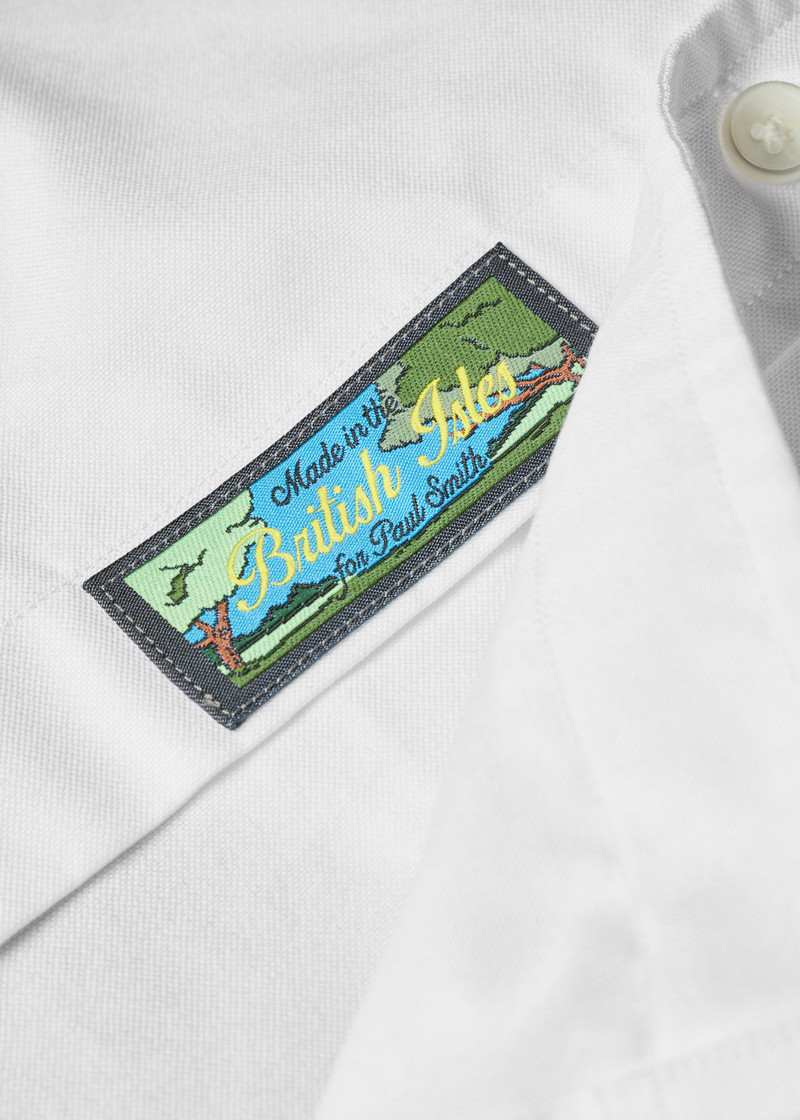 Paul Smith White Oxford Cotton Shirt outlook