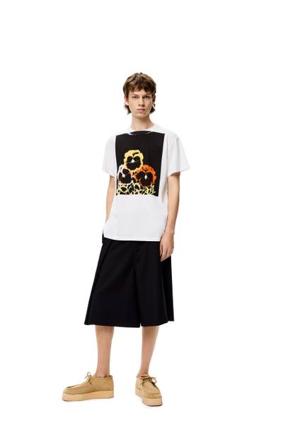 Loewe Pansy print T-shirt in cotton outlook