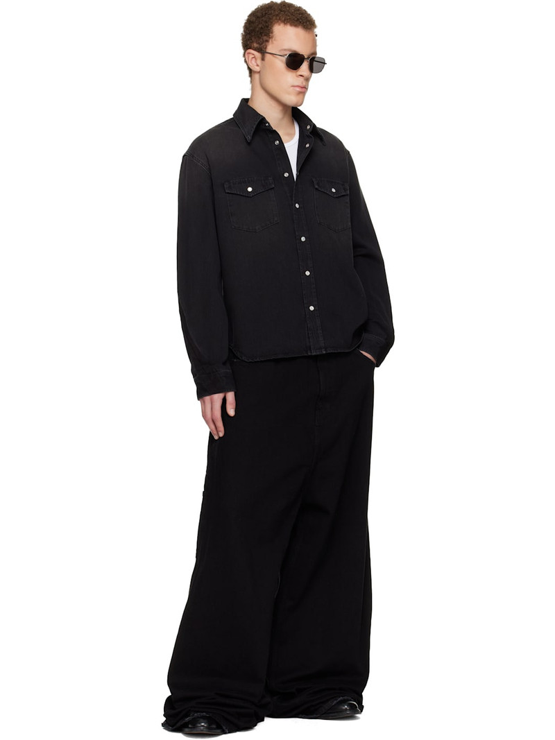 Givenchy Black Classic Denim Shirt outlook