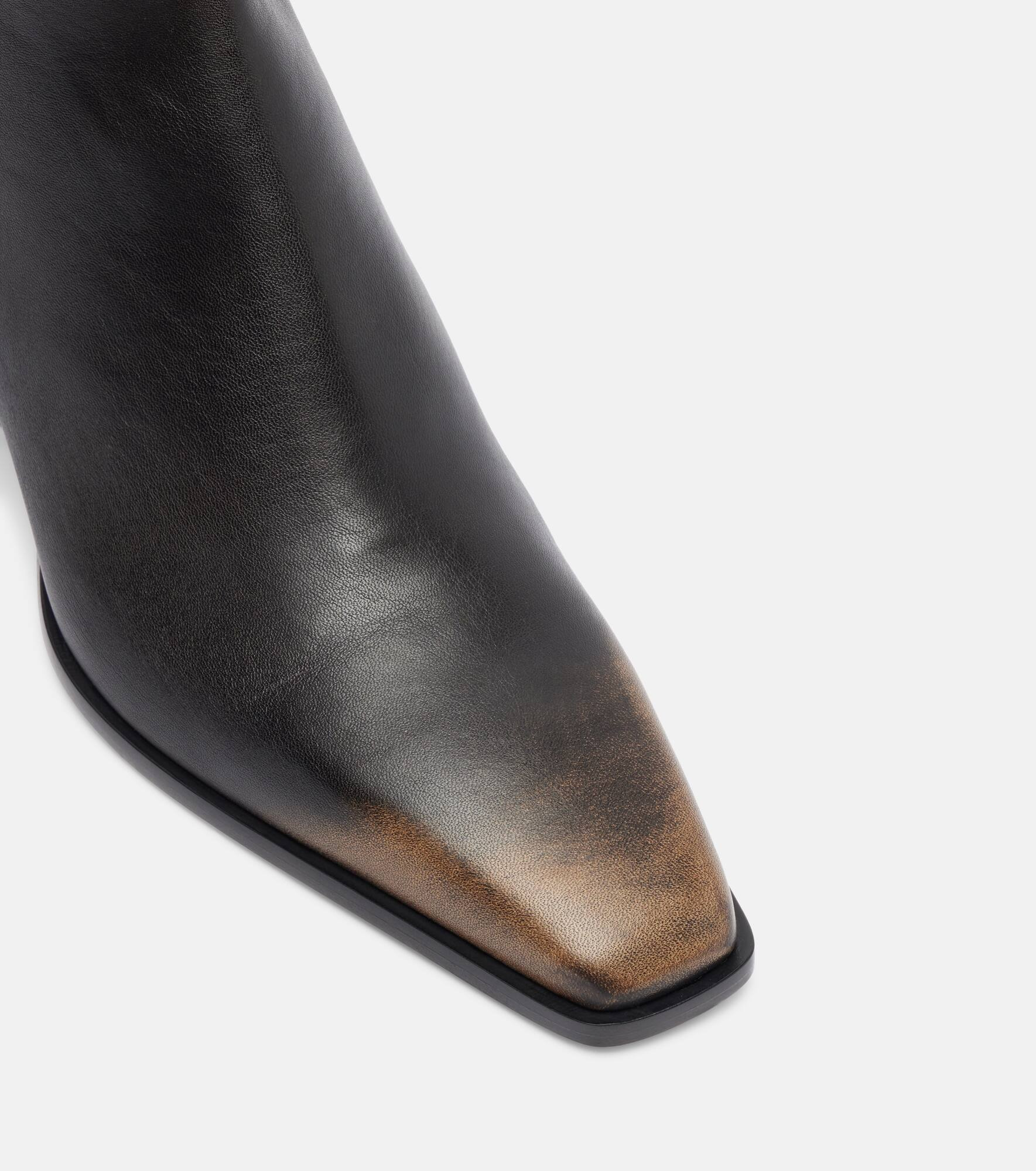 Bettina 50 leather ankle boots - 5