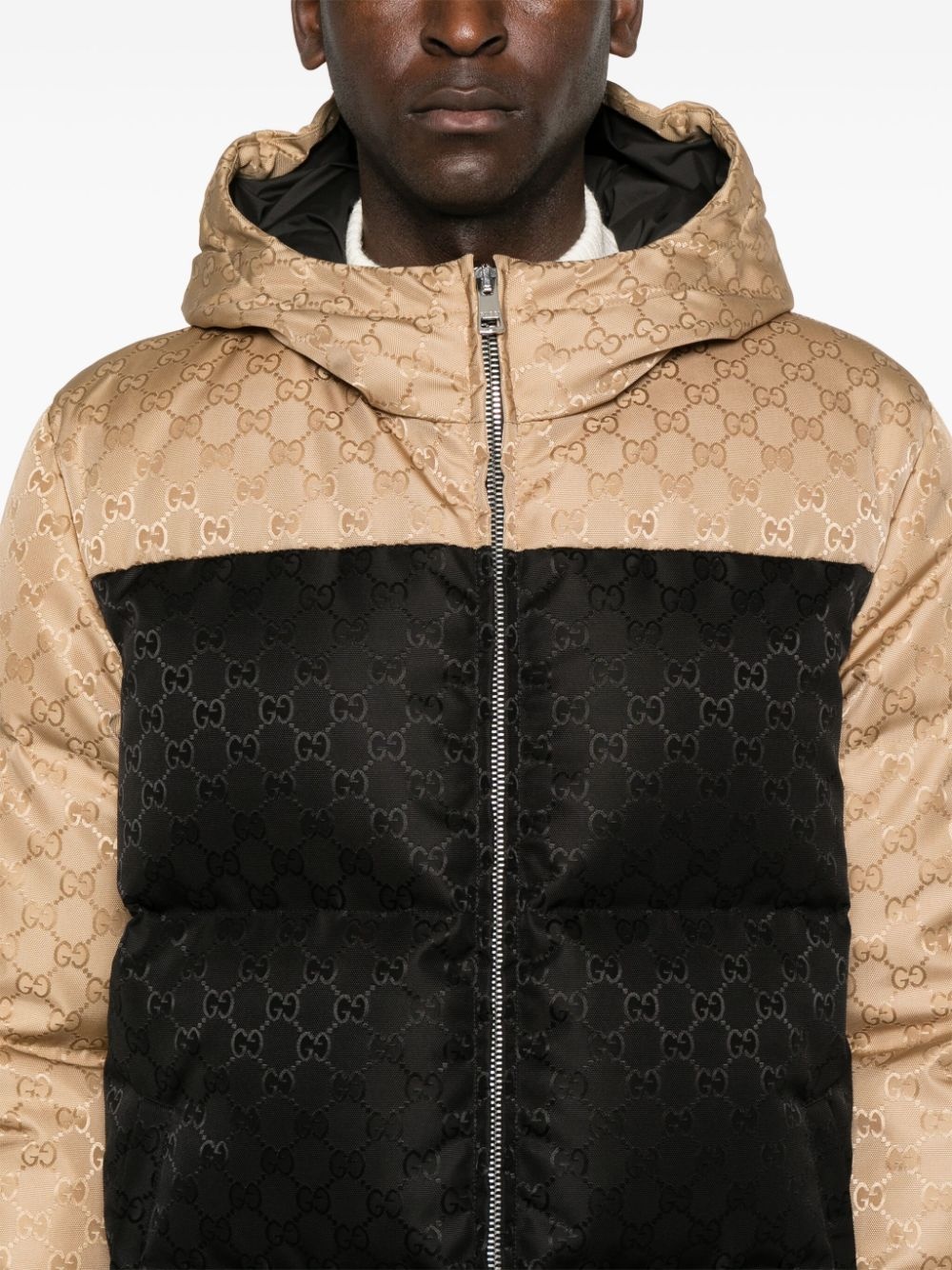 GG canvas puffer jacket - 5
