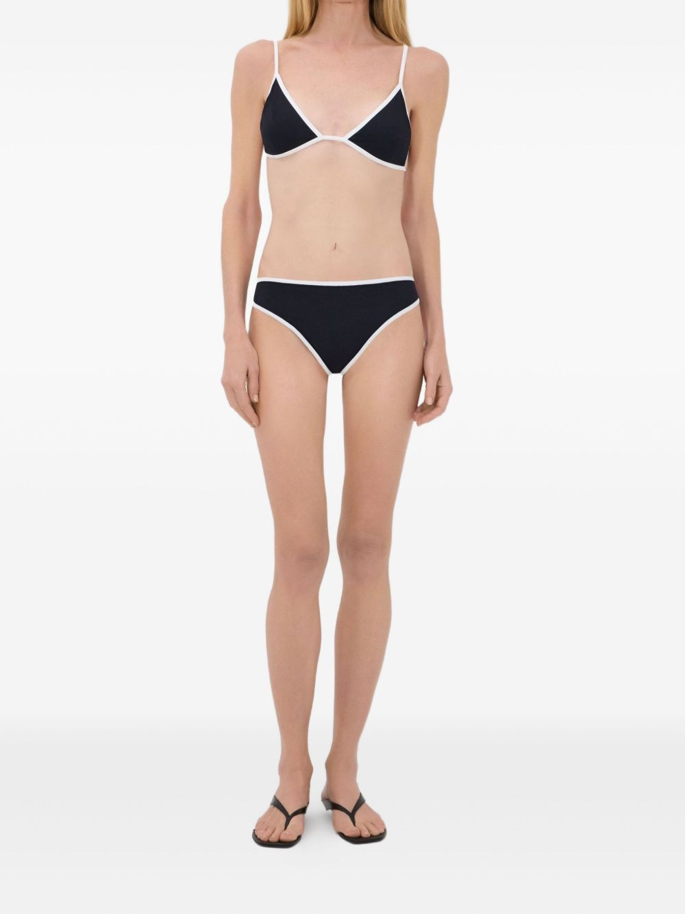 Sofia triangular-cup bikini top - 2
