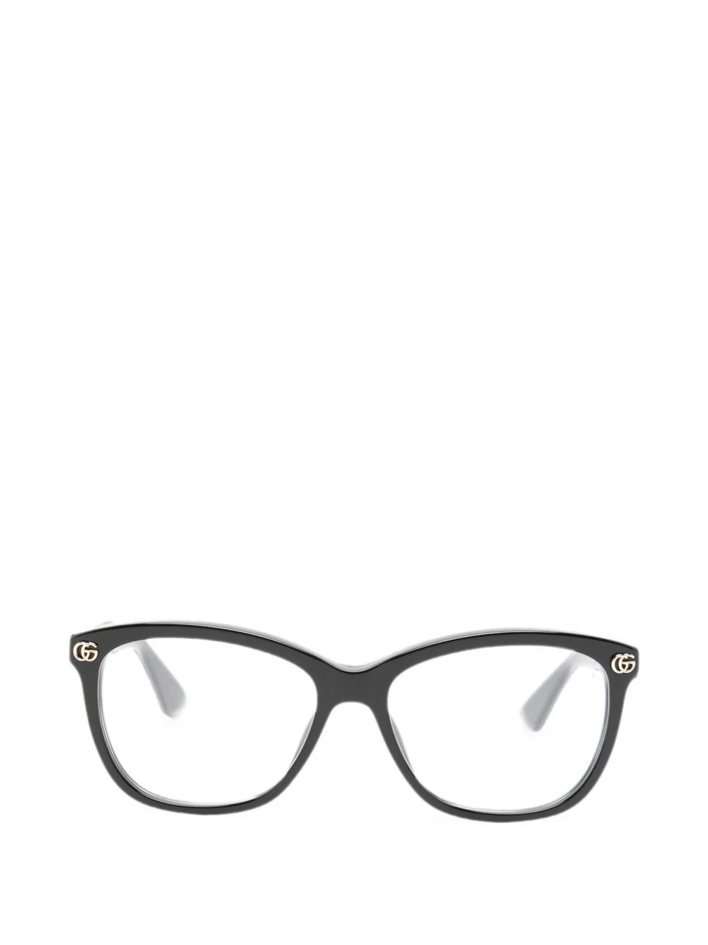 Double-G cat-eye-frame glasses - 1