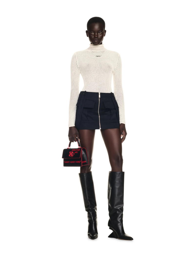 Off-White Co Straps Cargo Mini Skirt outlook