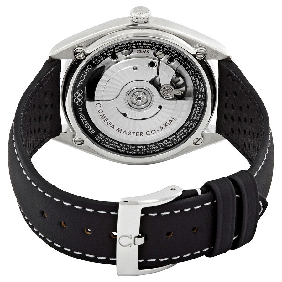 Omega Seamaster Olympic Timekeeper Automatic Black Leather Men's Limited Edition Watch 522.32.40.20. - 3