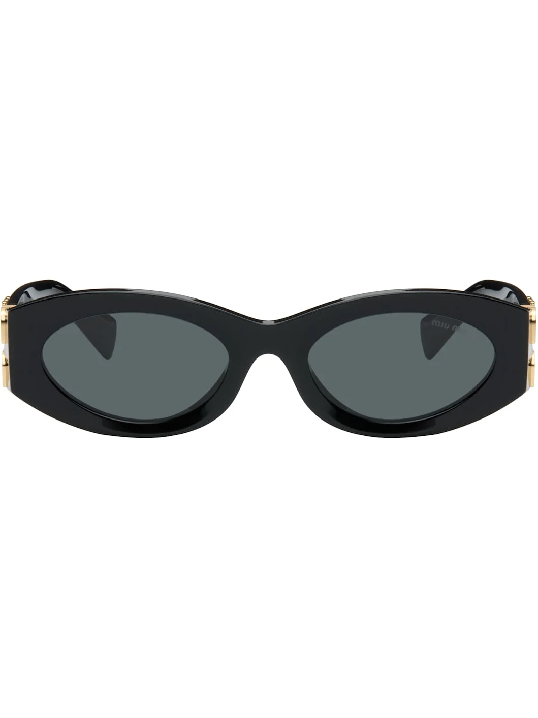 Black Miu Glimpse Sunglasses - 1