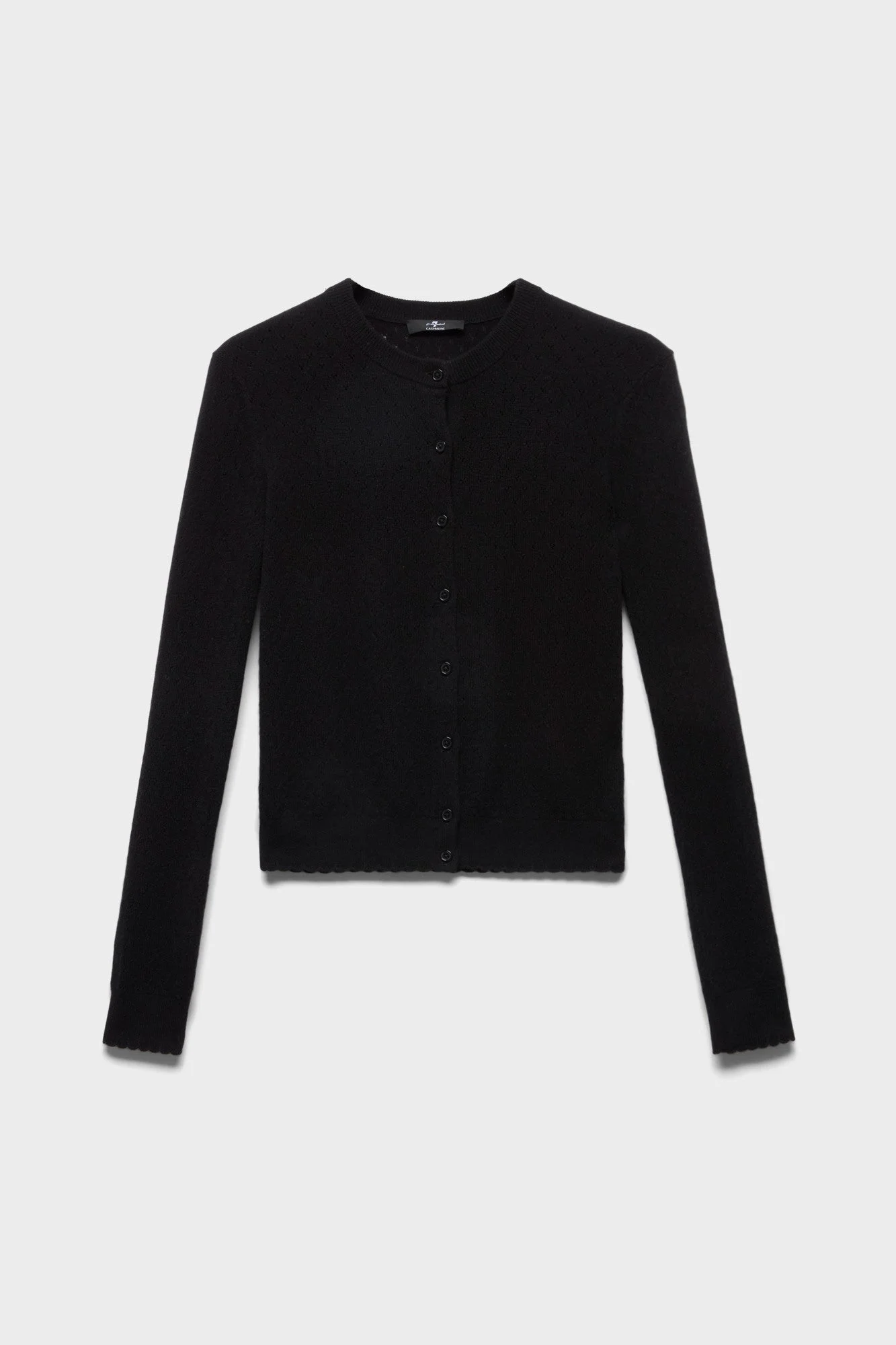 POINTELLE CARDIGAN in Cashmere - 1