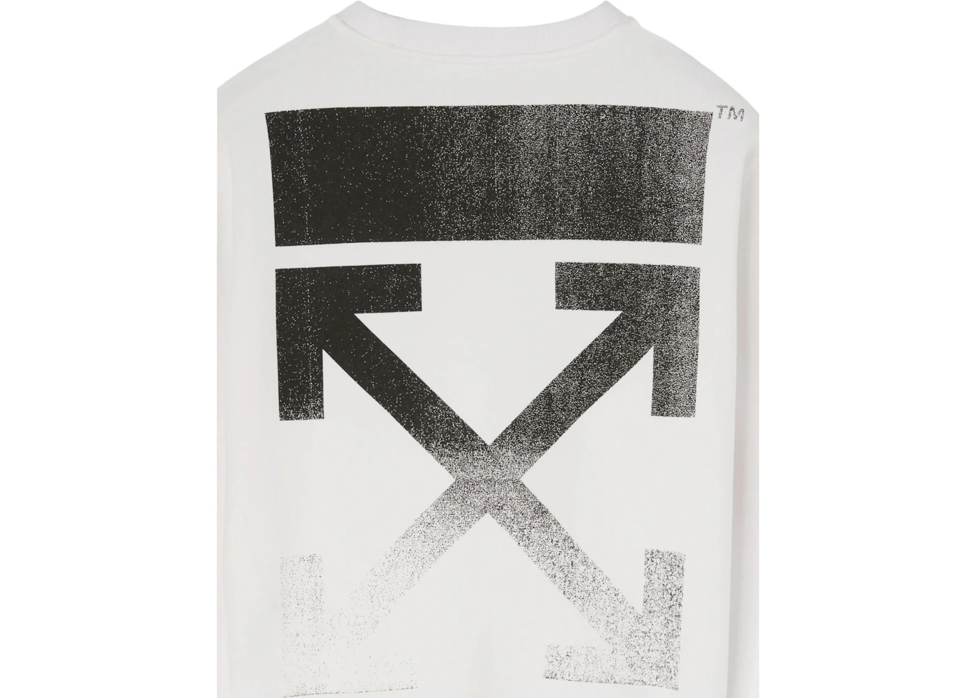 OFF-WHITE Degrade Arrows Sweatshirt White/Black - 2