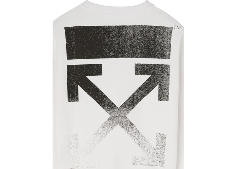 Off-White OFF-WHITE Degrade Arrows Sweatshirt White/Black outlook