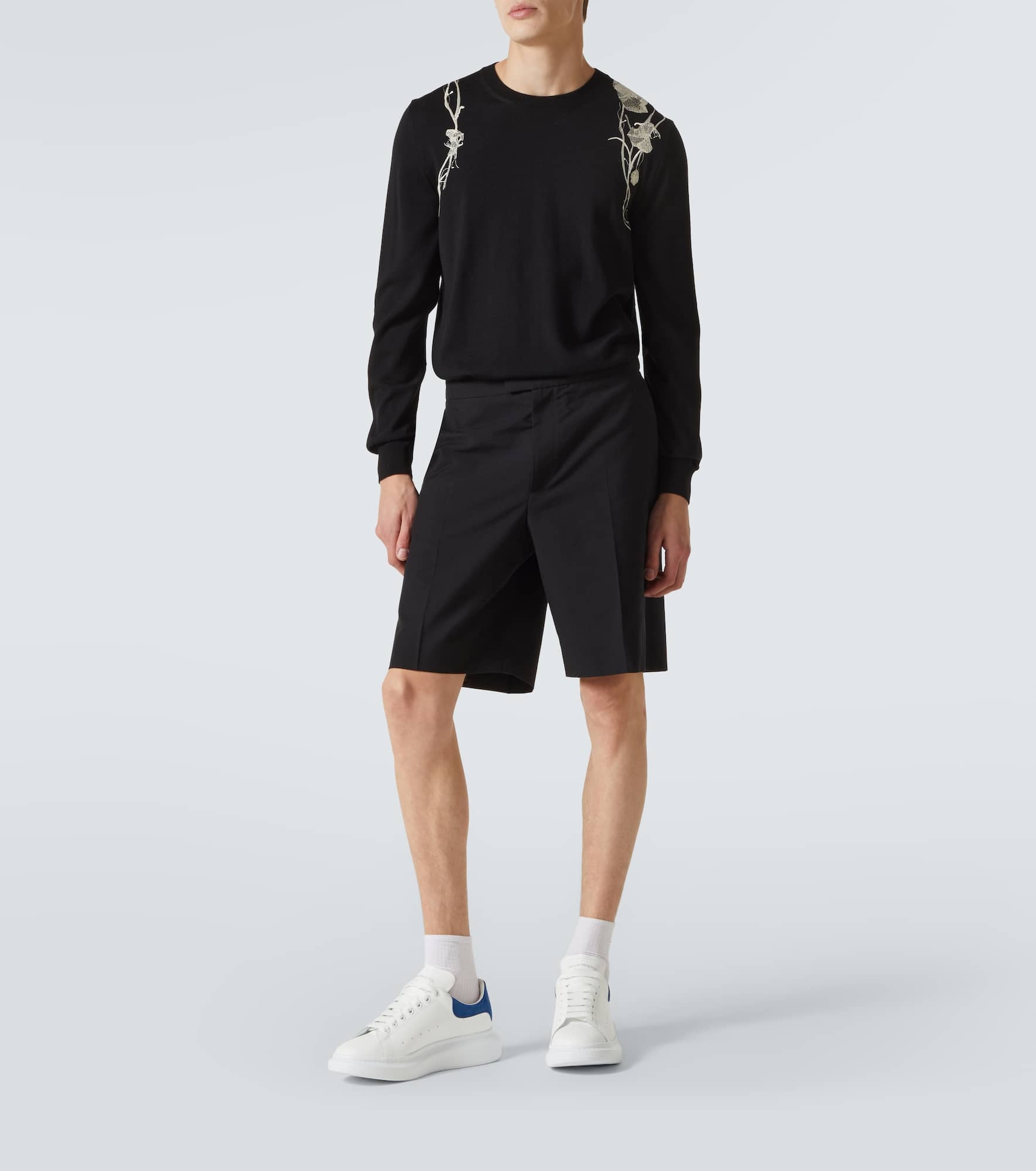 Oversized leather sneakers - 2