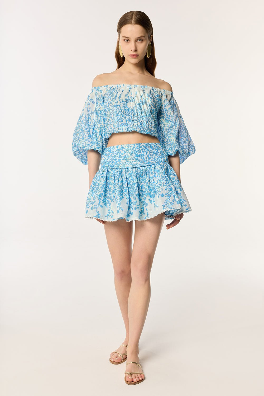 Mini Skirt Colleen - Blue Lazuli - 3