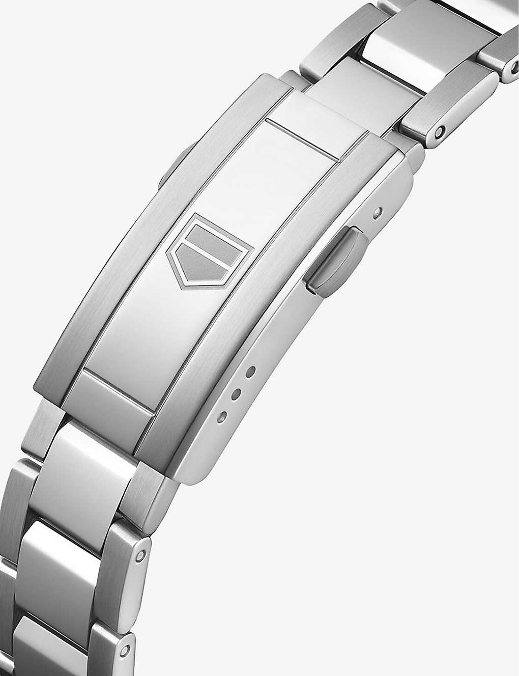 WBP1410.BA0622 Aquaracer stainless-steel quartz watch - 4