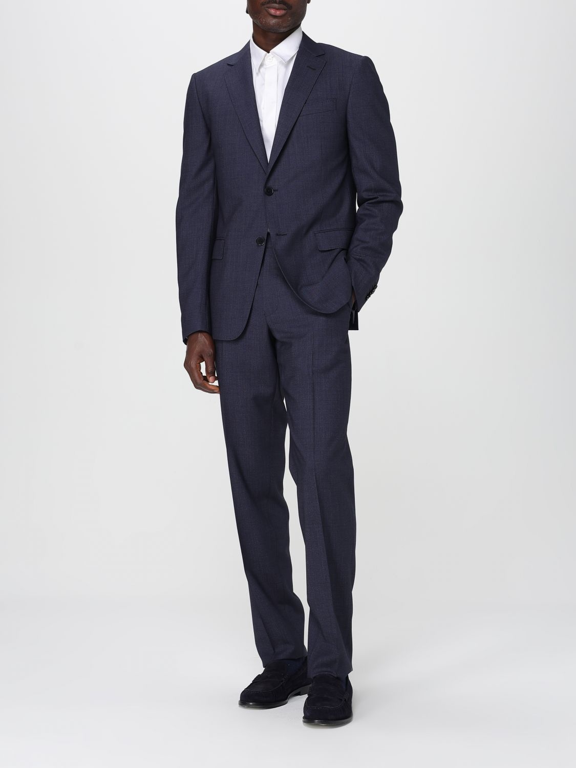 Zegna Suit Men Blue - 2