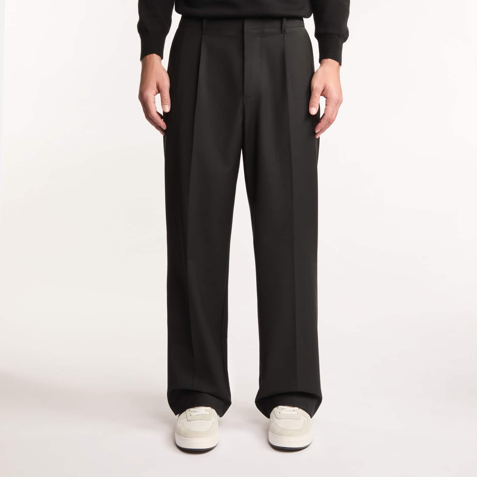 Wool blend pants - 6