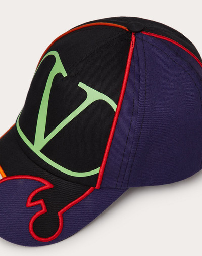 Valentino VLOGO SIGNATURE BASEBALL CAP outlook