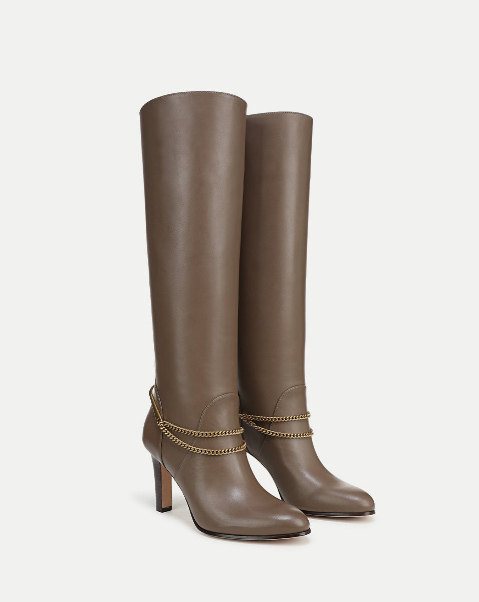 TARIAN TALL CHAIN BOOT - 3