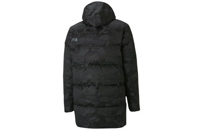 PUMA PUMA Camo Long Down Jacket 'Black' 585502-01 outlook