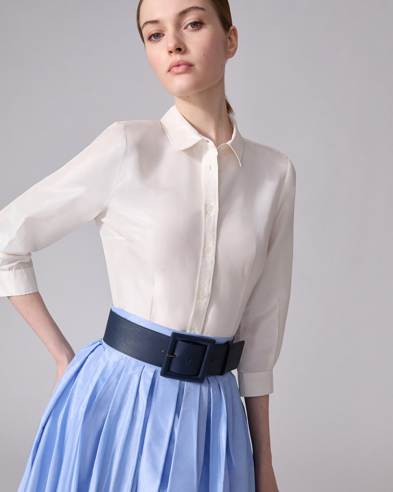 CAROLINA HERRERA Silk Taffeta Shirt outlook