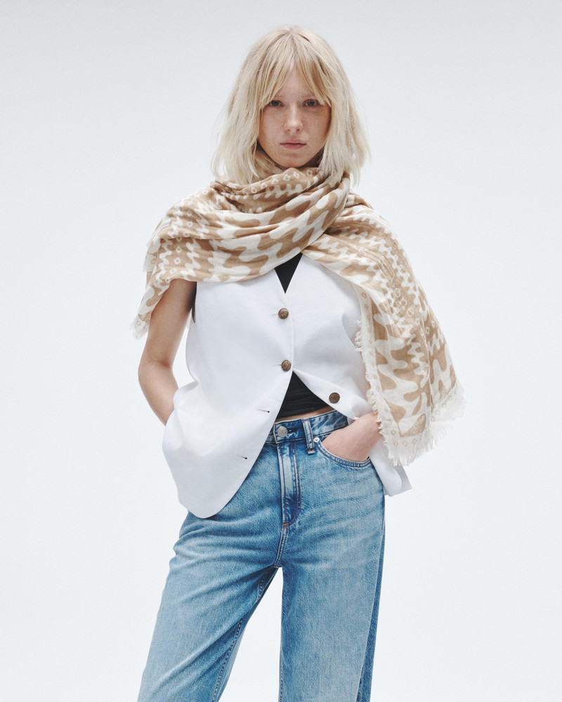 rag & bone Astra Gauze Scarf
Lightweight outlook