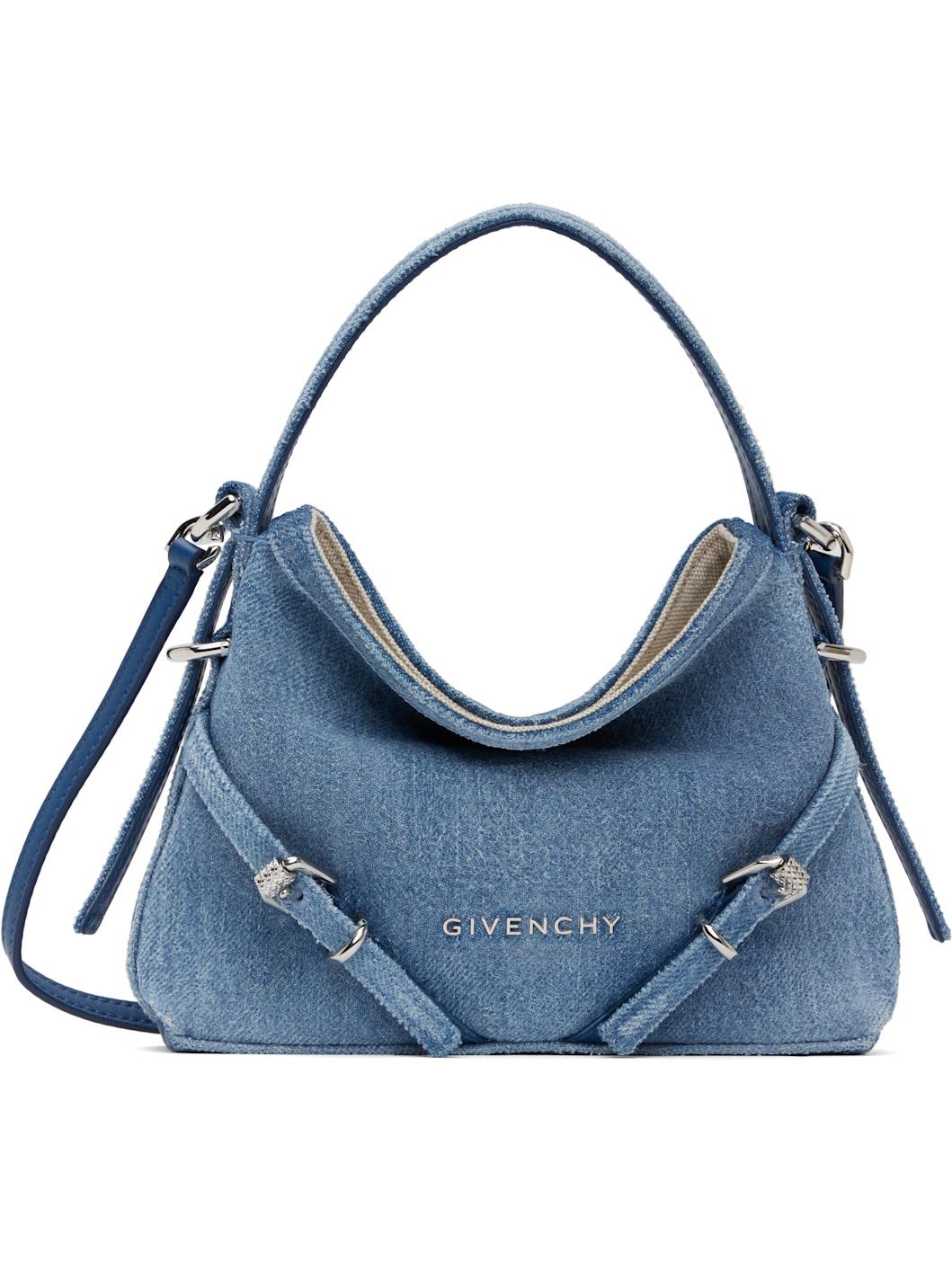 Blue Nano Voyou Bag - 1