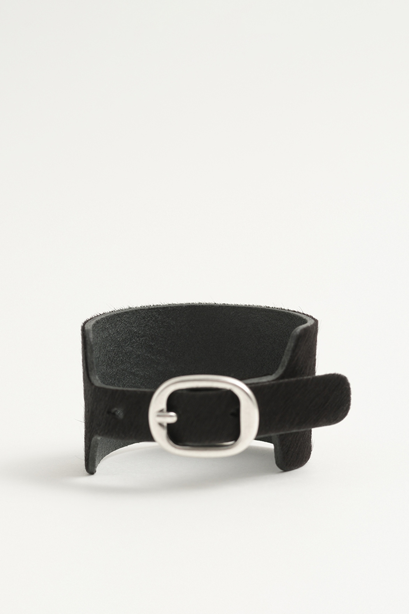 Bergen Bracelet Black Hair On Hide - 3