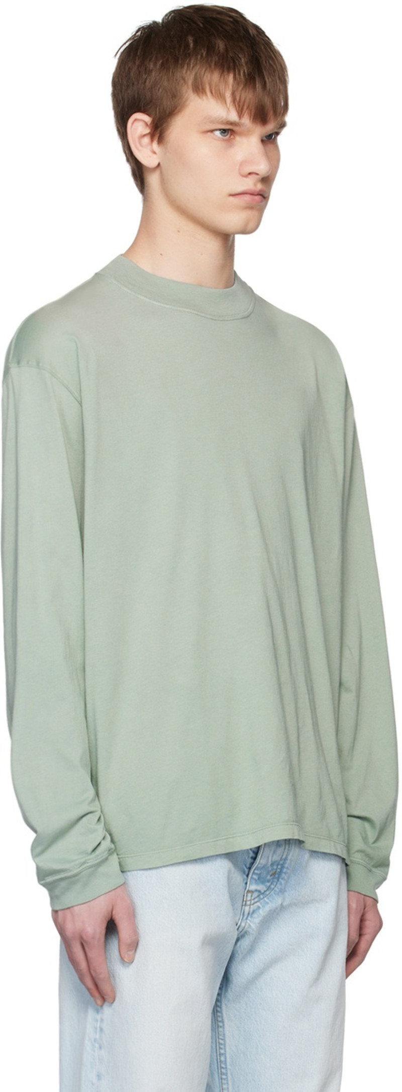 HOPE Green Long Sleeve T-Shirt outlook