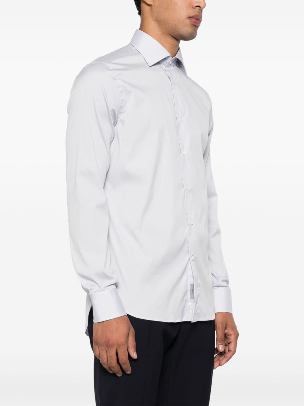 tailored poplin shirt - 3