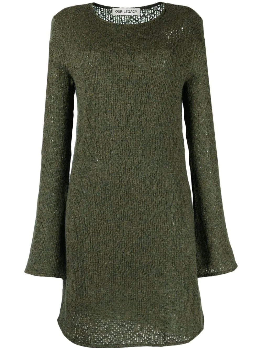 Two Face crochet-knit minidress - 1