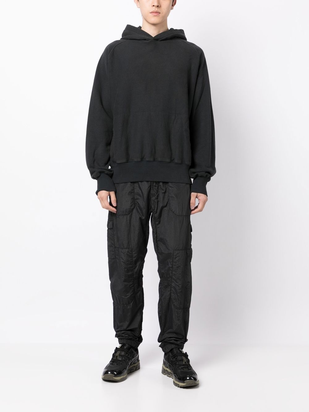 long sleeves cotton hoodie - 2