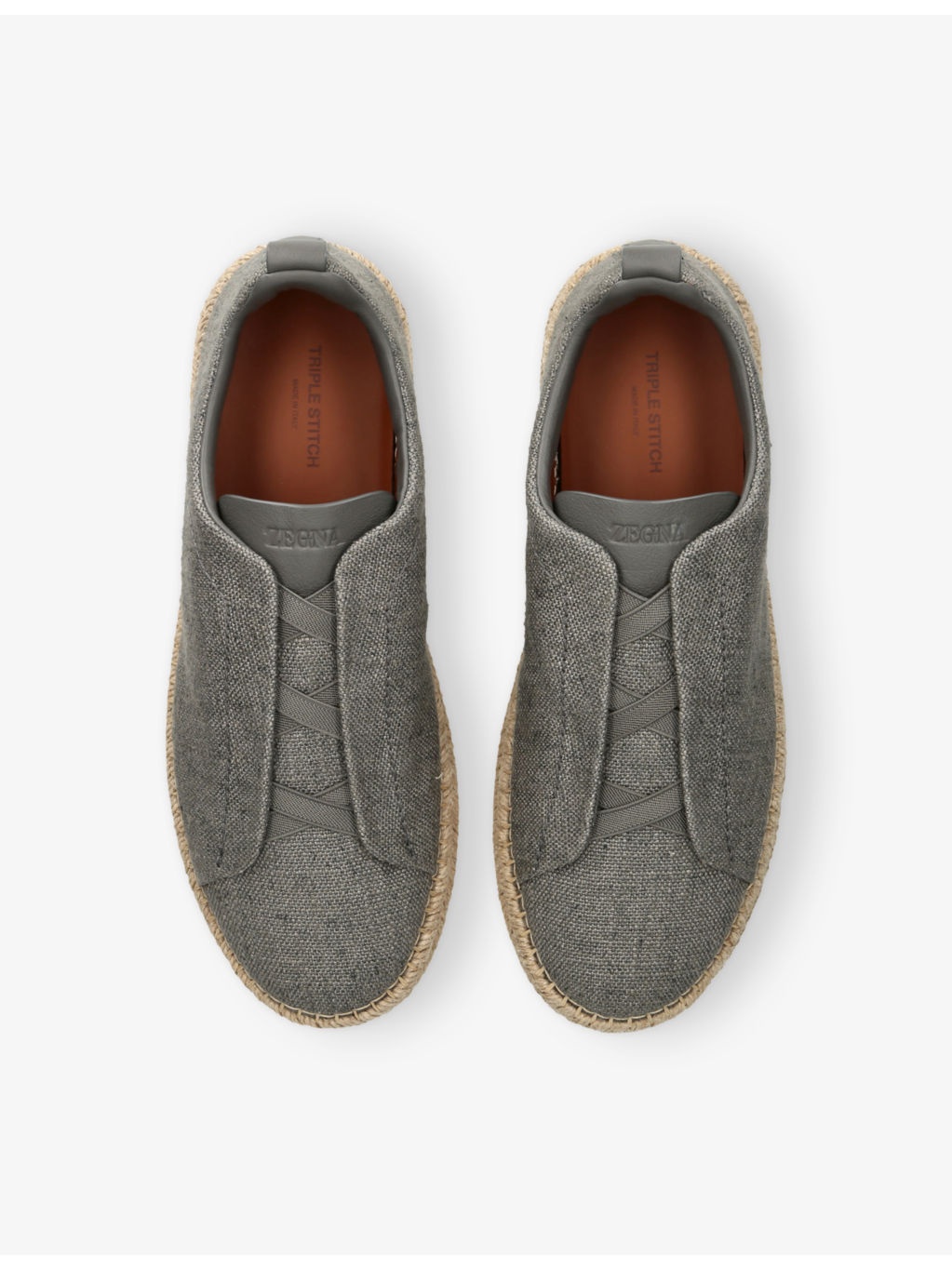 Triple Stitch Canvas Espadrilles - 2