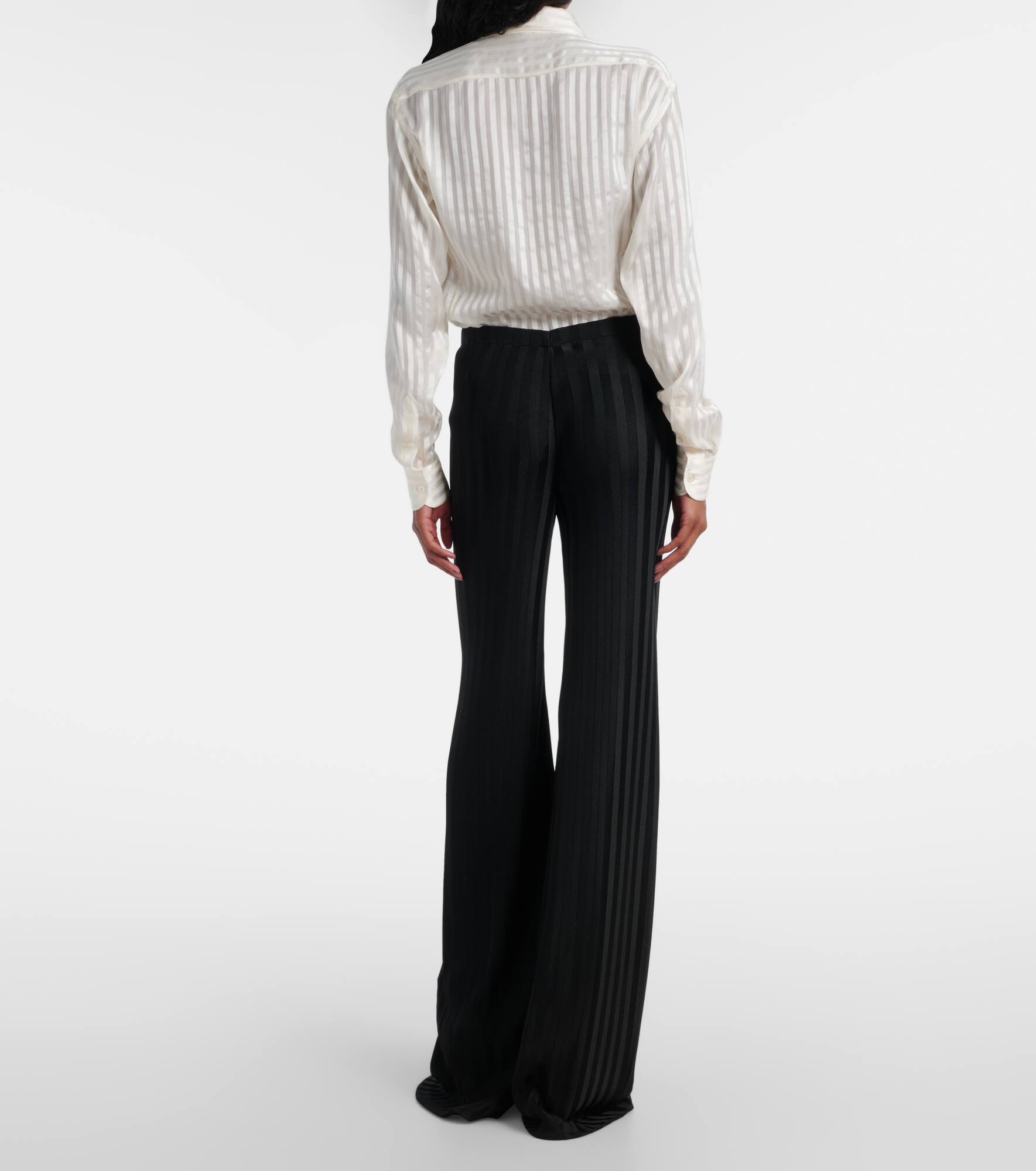Knitted flared pants - 3