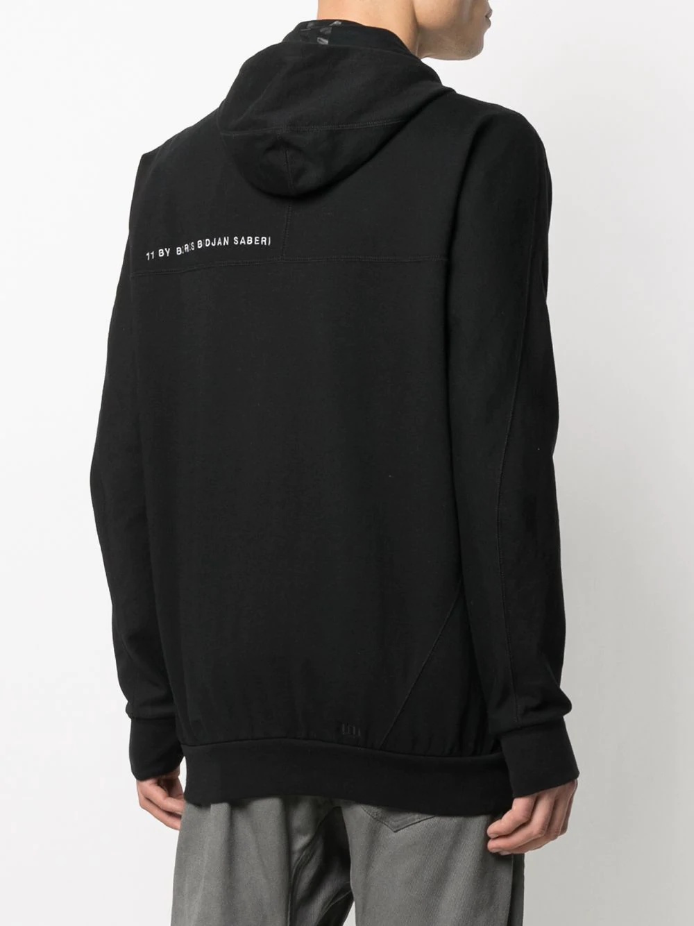 long-sleeve zipped hoodie - 4