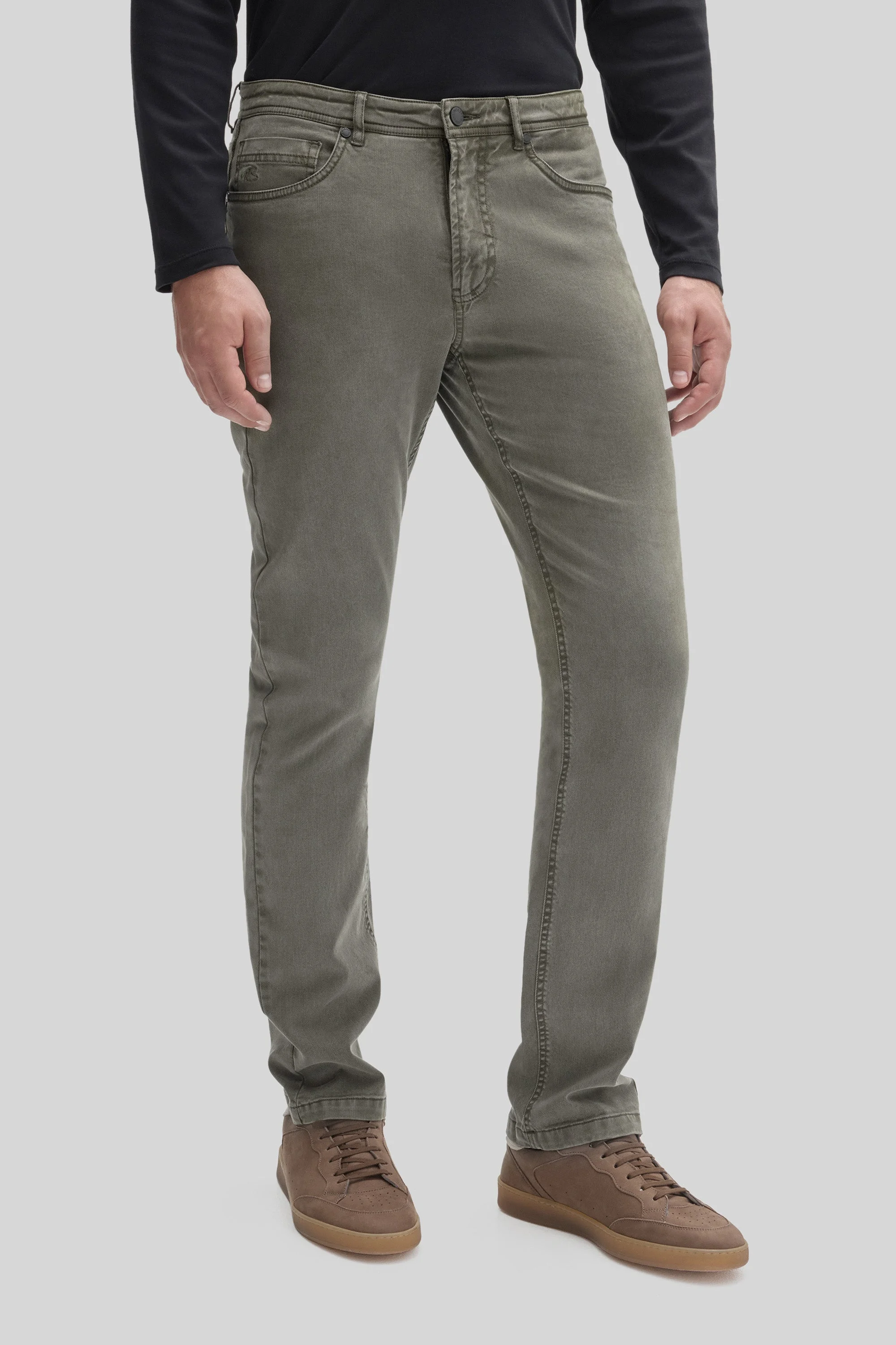 Brad Stretch Five-Pocket Pants - 1