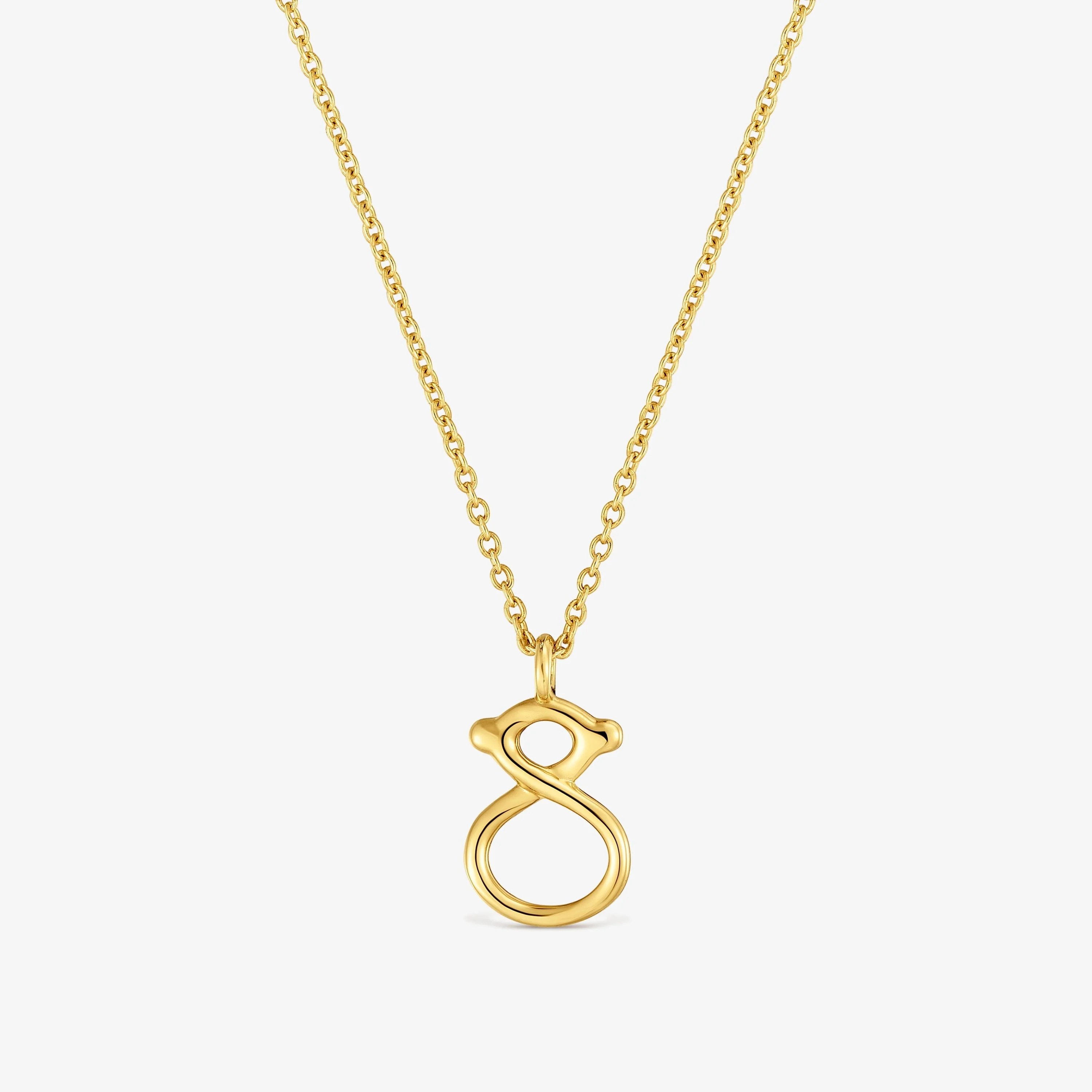 9kt gold Necklace with 10 mm bear motif TOUS Infinity - 1