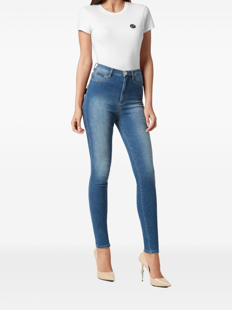 PHILIPP PLEIN high-waisted jeans outlook