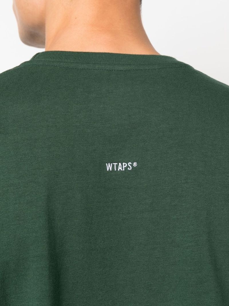 logo-patch long-sleeve T-shirt - 5