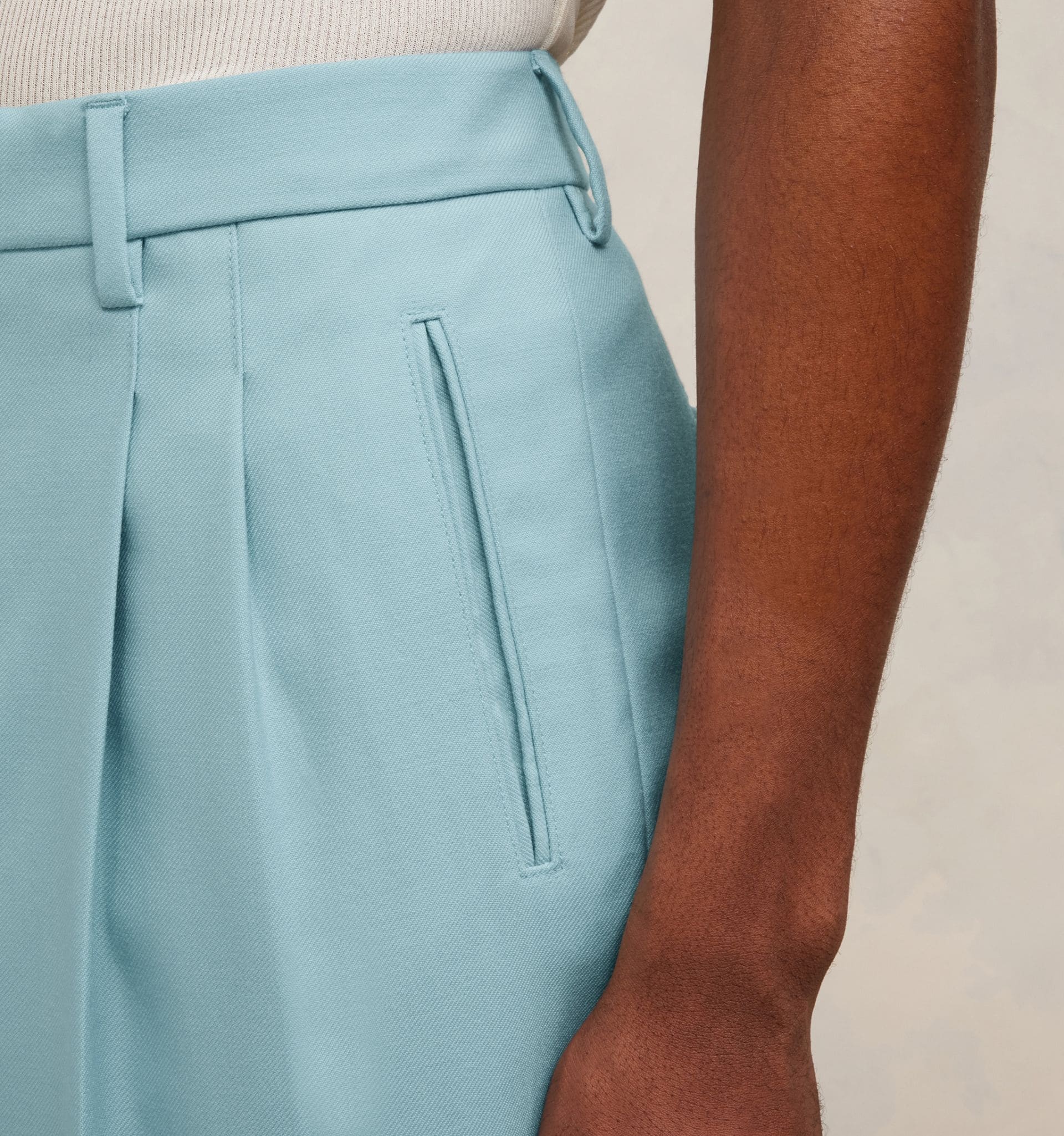 Straight Fit Trousers - 7