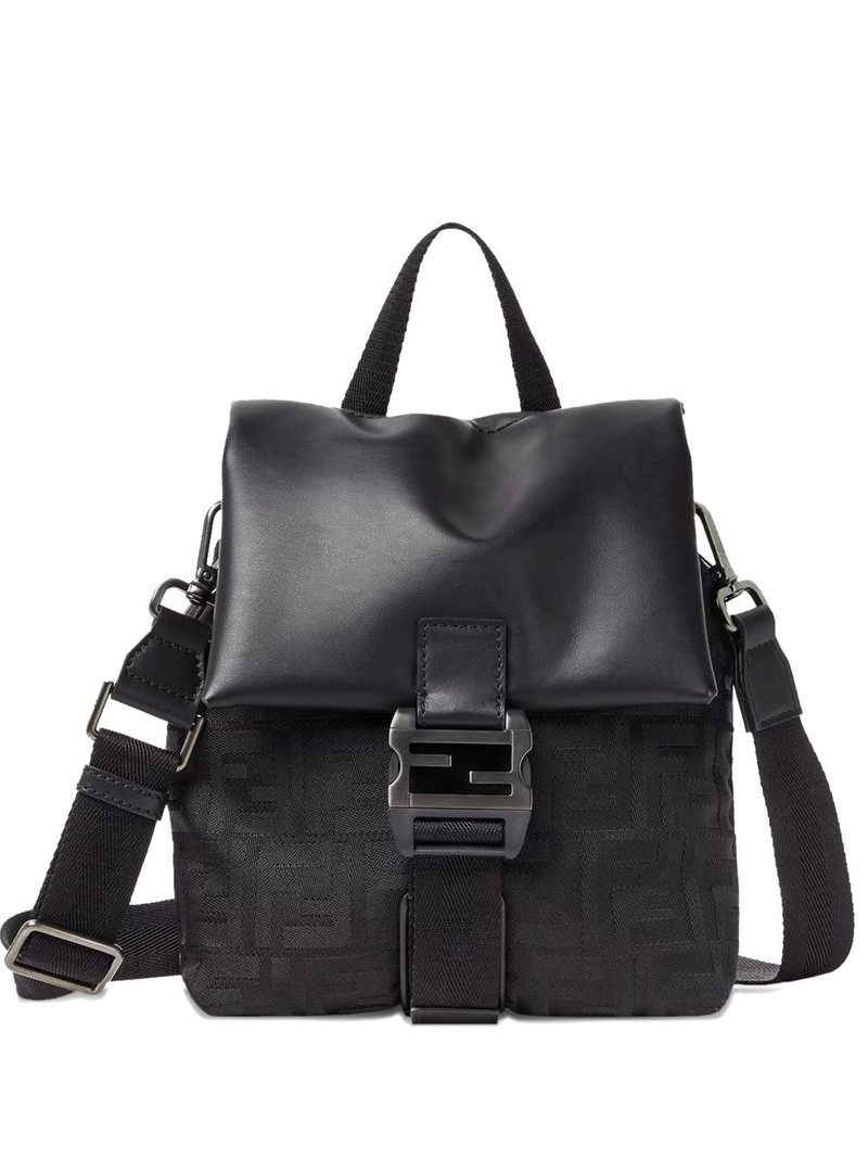 Flux buckle FF-motif shoulder bag 1