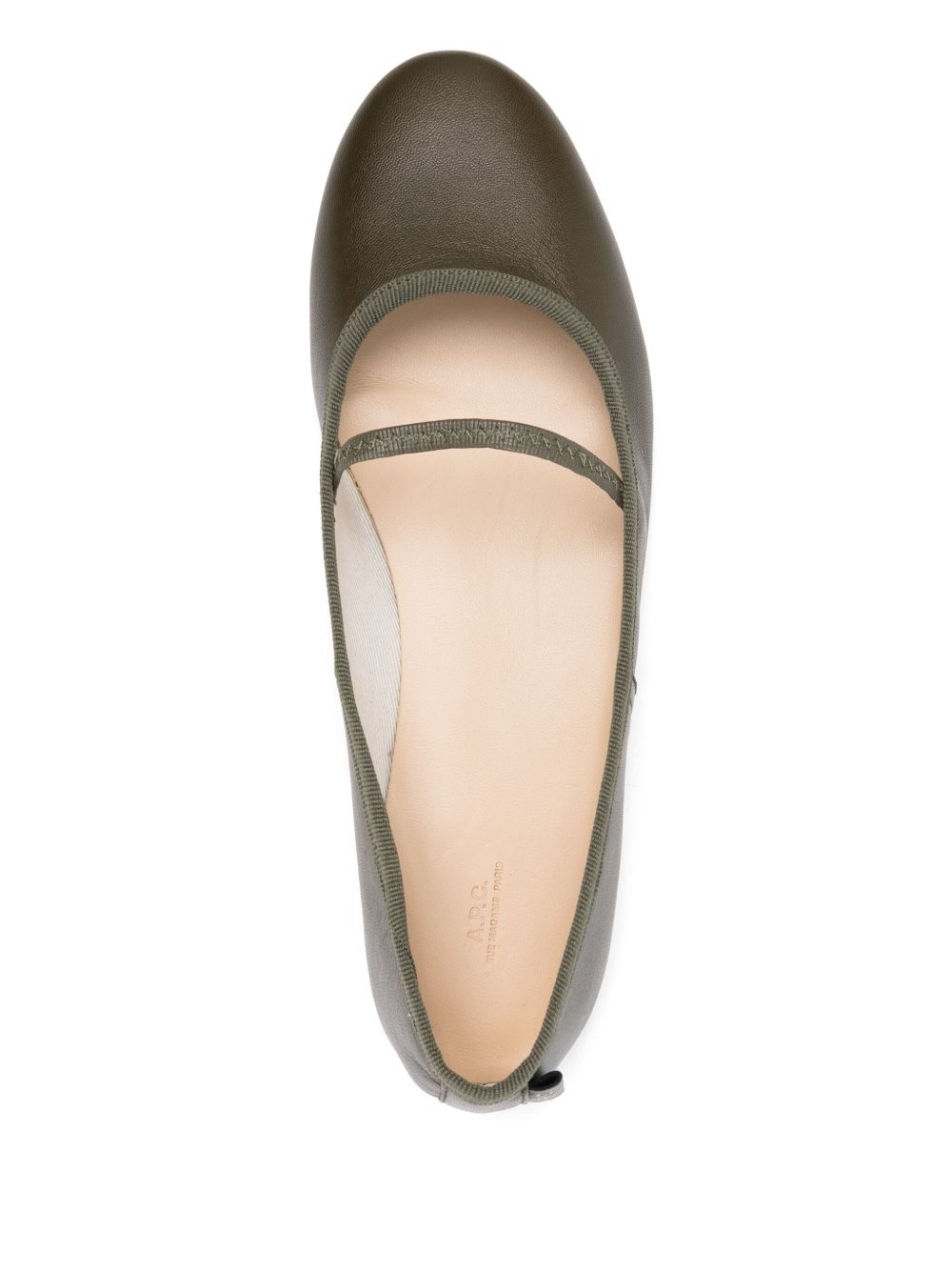 leather ballet flats - 4