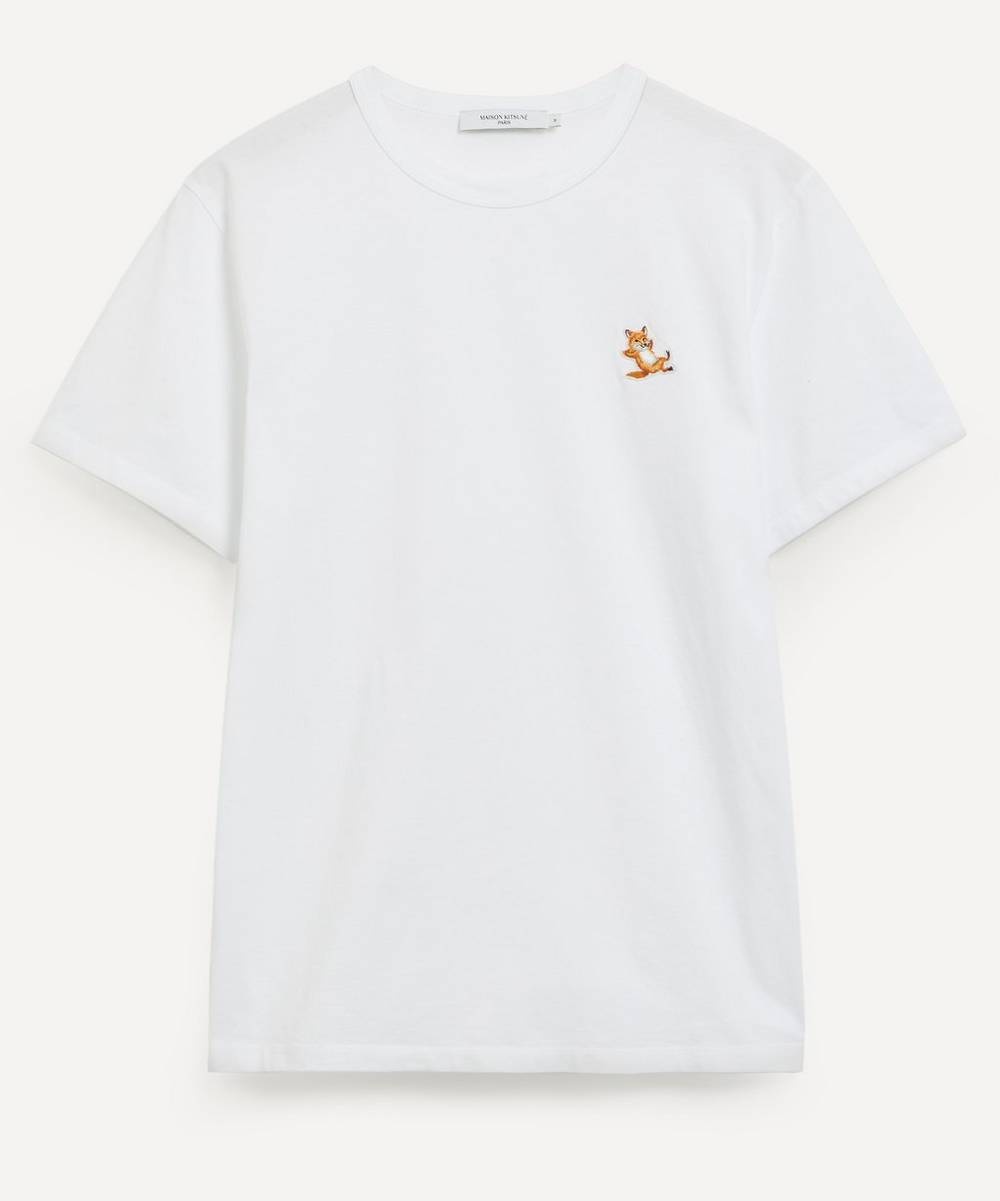 Chillax Fox Patch Classic T-Shirt - 1