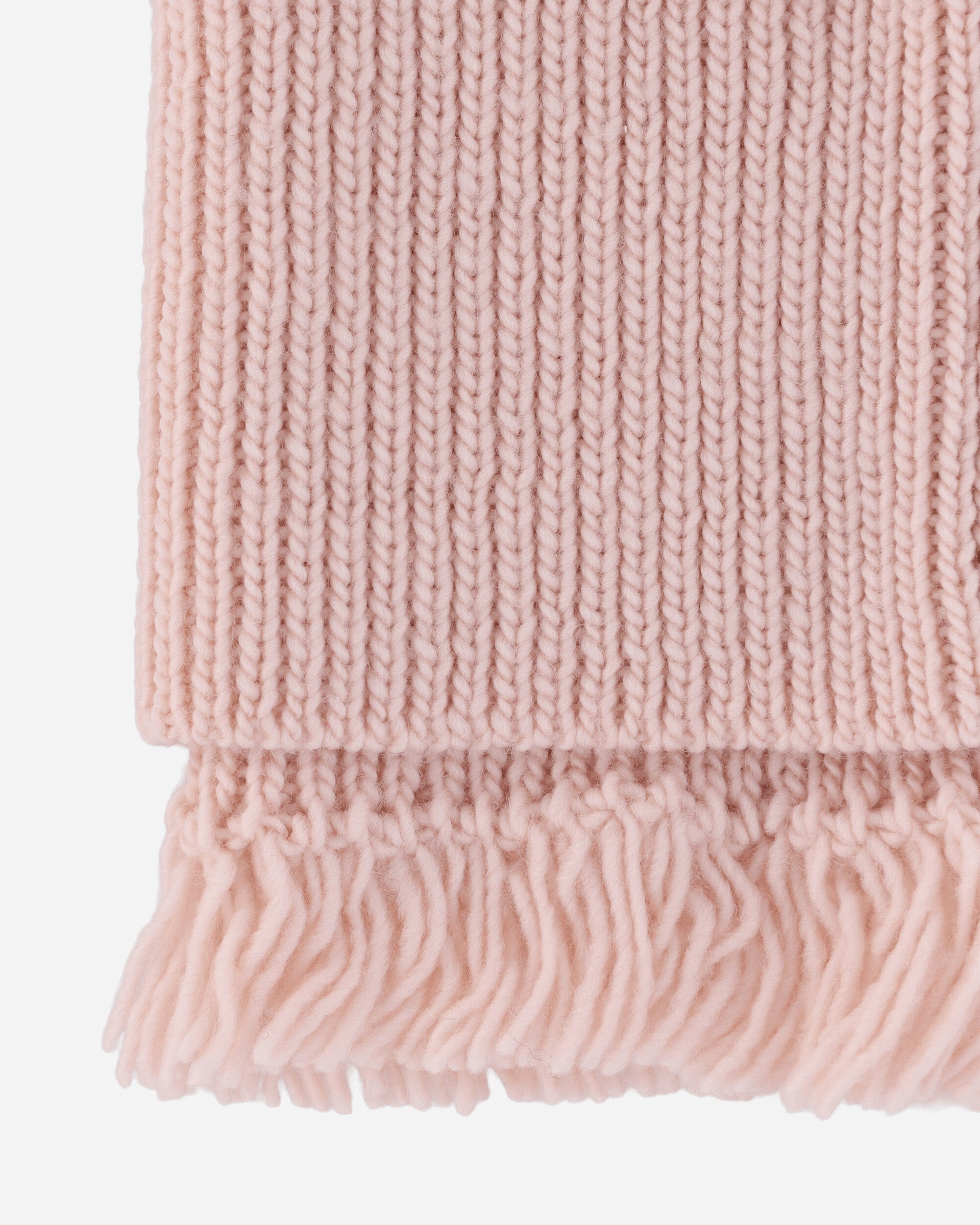 Fisherman Wool Funnel Snood Delicate Pink - 4