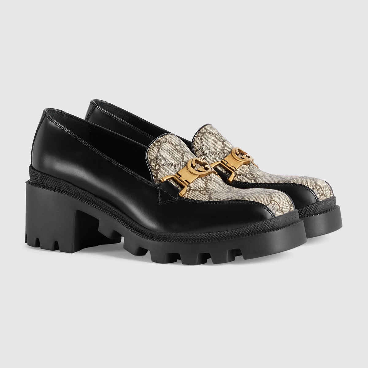 Women's loafer with Interlocking G - 2