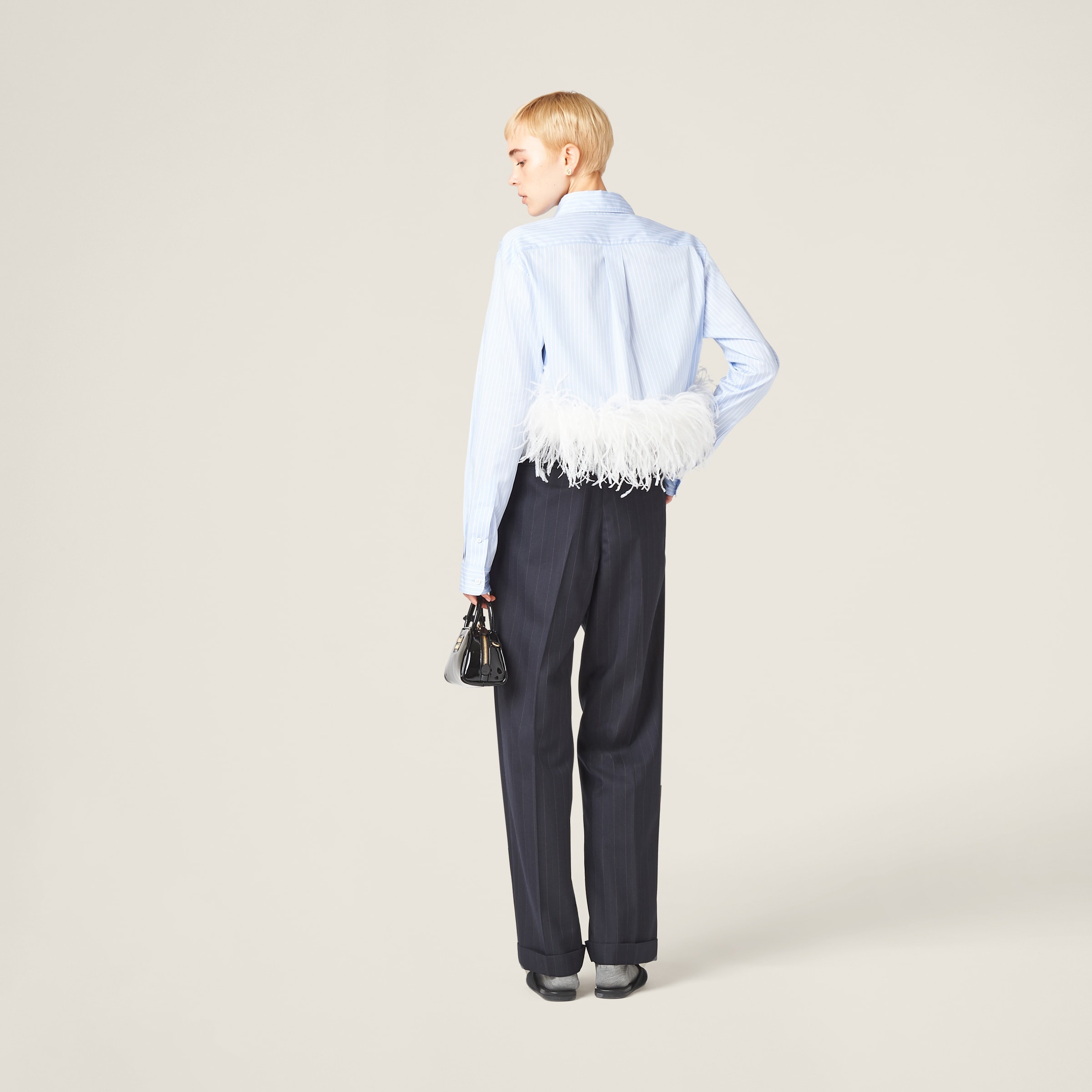 Pinstriped pants - 3