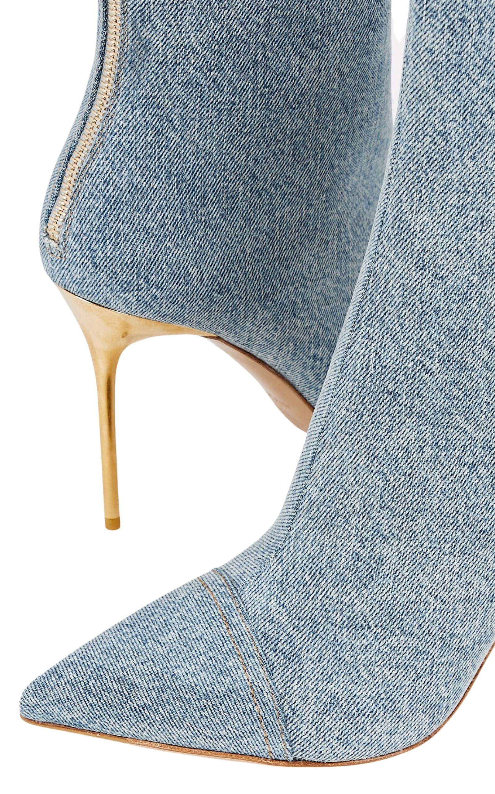 Skye Denim Ankle Boots - 6