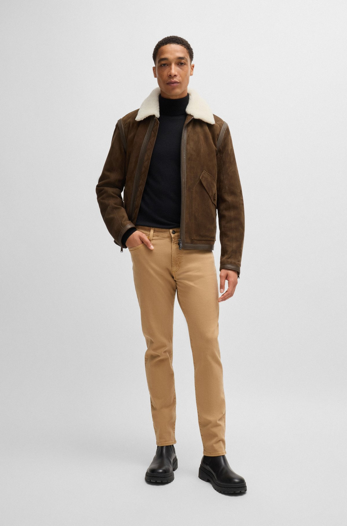 SLIM-FIT JEANS IN COMFORT-STRETCH DENIM - 3