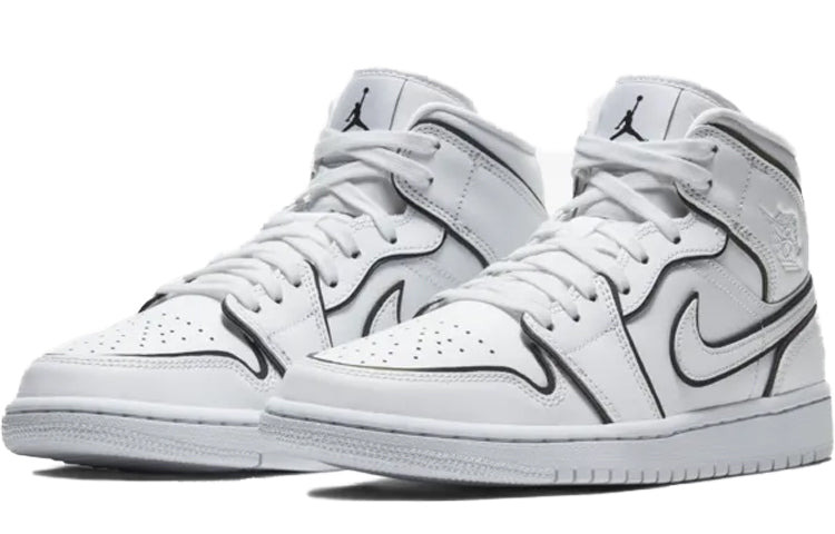 (WMNS) Air Jordan 1 Mid SE 'Iridescent Trim' CK6587-100 - 3