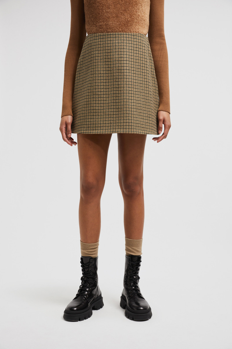 Wool Mini Skirt 3