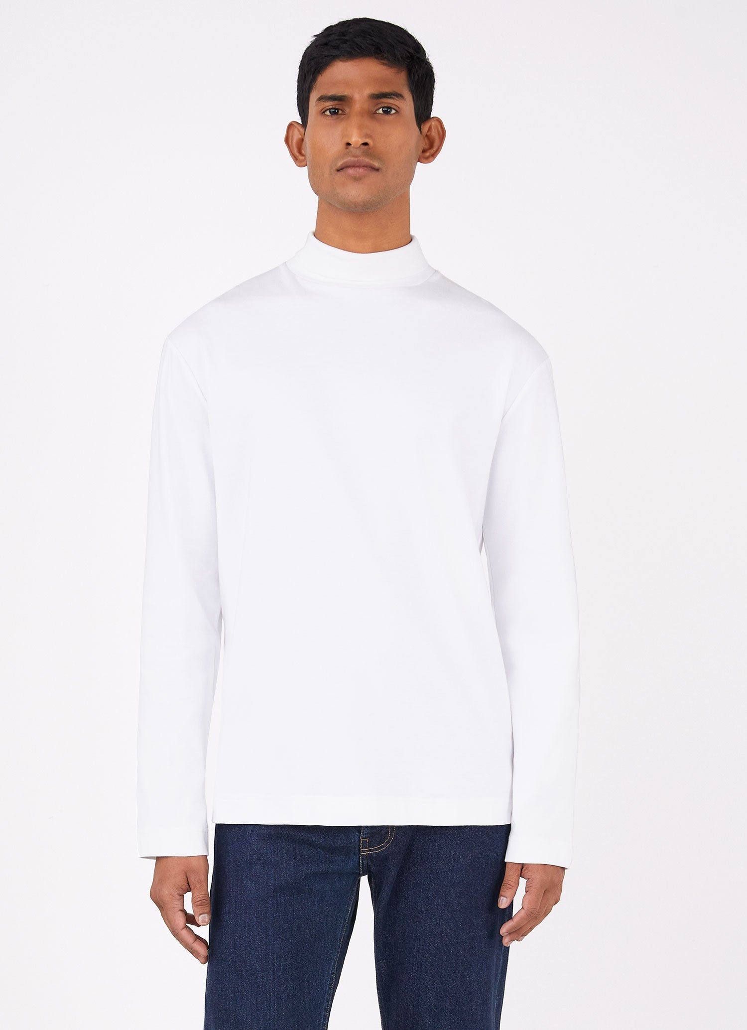 Brushed Cotton Turtle Neck - 2