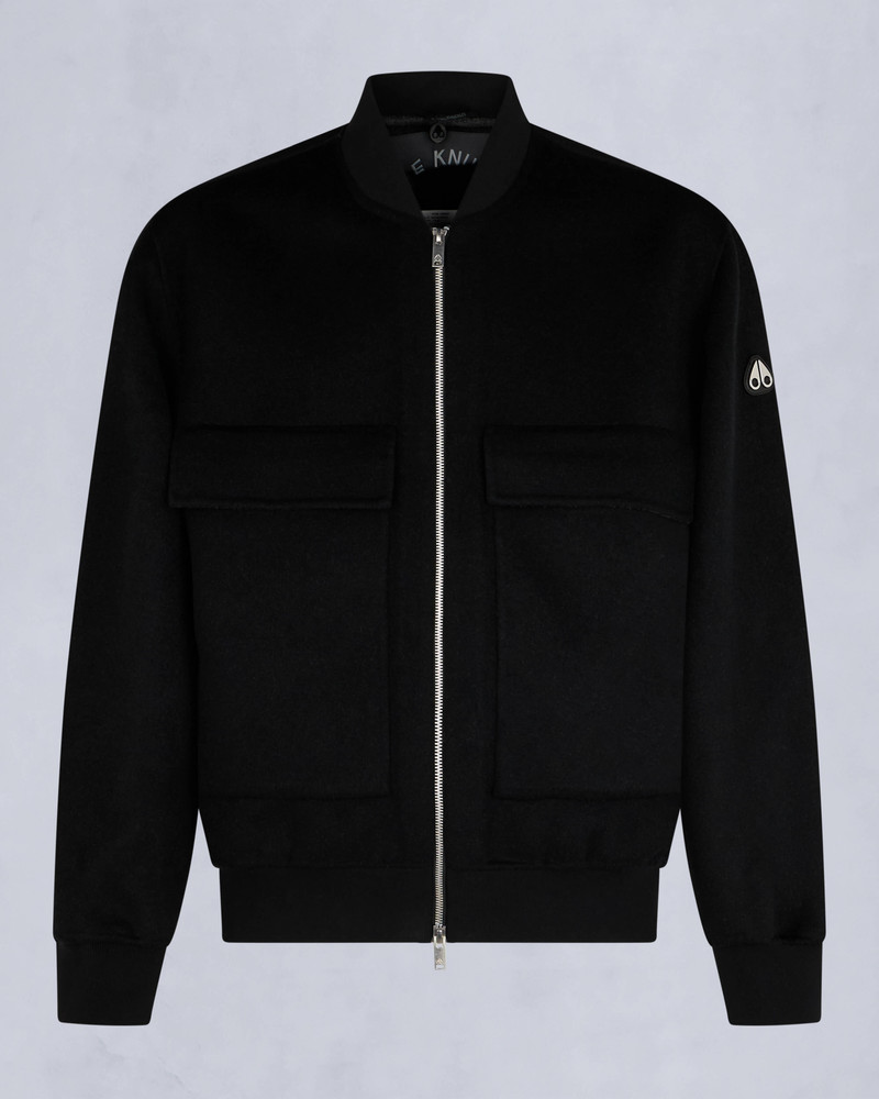 ALDER CASHMERE-WOOL BOMBER JACKET - 1