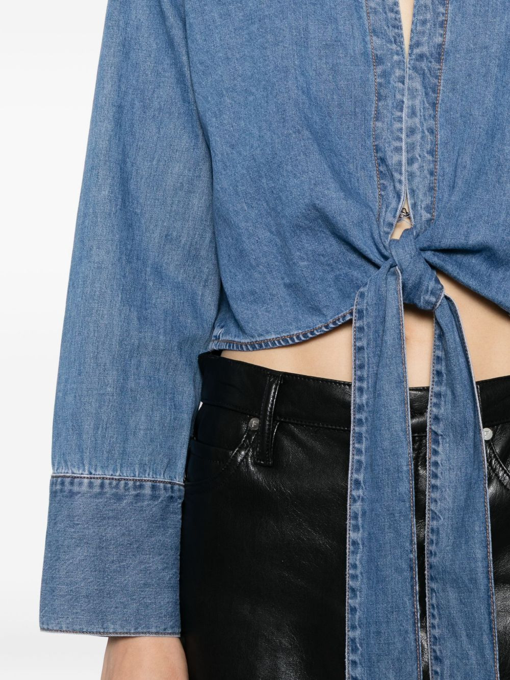 Hannon Chambray top - 5